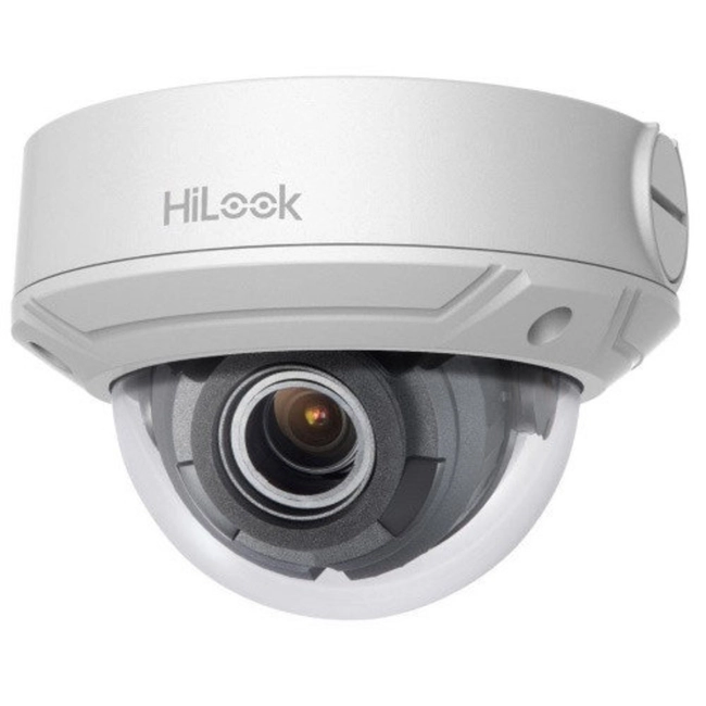 IP видеокамера HiLook IPC-D620H (Купольная, Внутренней установки, Проводная, Вариофокальный объектив, 2.8 ~ 12 мм, 1/2.8", 2 Мп ~ 1920×1080 Full HD)