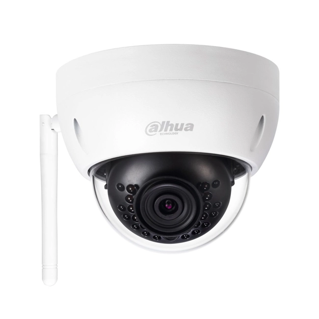 IP видеокамера Dahua DH-IPC-HDBW1120EP-W-0280B (Купольная, Внутренней установки, WiFi + Ethernet, Фиксированный объектив, 2.8 мм, 1/3", 1.3 Мп ~ 1280×960 SXGA)