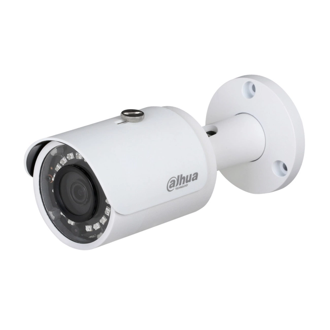 IP видеокамера Dahua DH-IPC-HFW1020SP-0280B-S3 (Цилиндрическая, Уличная, Проводная, Фиксированный объектив, 2.8 мм, 1/4", 1 Мп ~ 1280×720 HD)