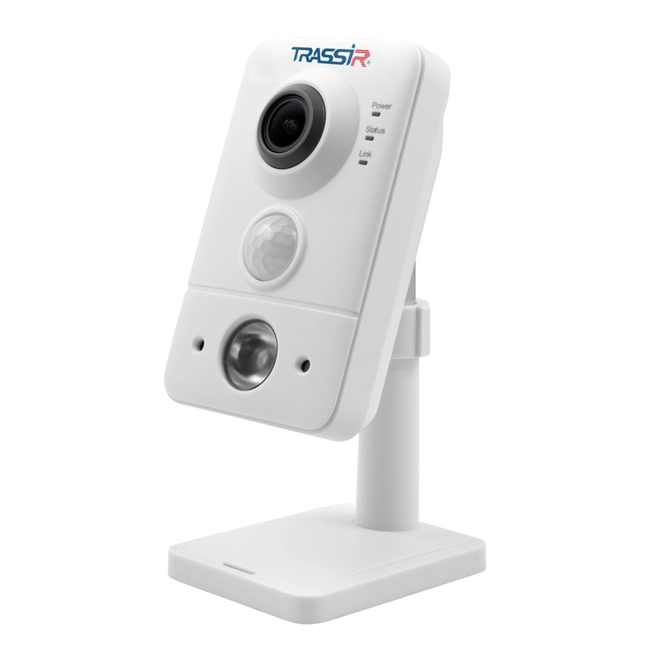 IP видеокамера Trassir TR-D7101IR1 (3.6 MM) (Настольная, Внутренней установки, WiFi + Ethernet, Фиксированный объектив, 3.6 мм, 1/4", 1 Мп ~ 1280×720 HD)