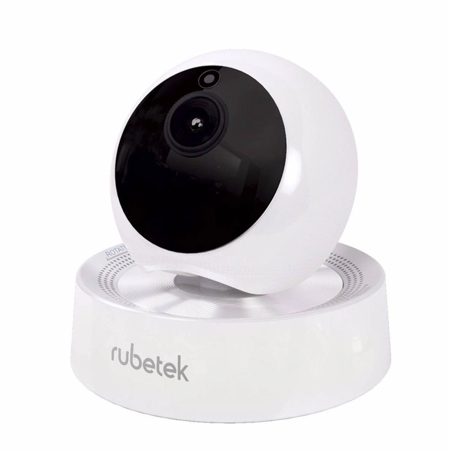 IP видеокамера Rubetek RV-3407 (Настольная, Внутренней установки, WiFi + Ethernet, Фиксированный объектив, 3.6 мм, CMOS, 1 Мп ~ 1280×720 HD)