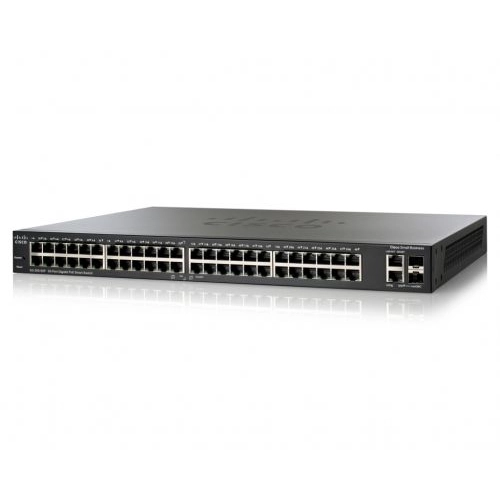 Коммутатор Cisco Small Business SG200-50P SLM2048PT-EU (1000 Base-TX (1000 мбит/с))