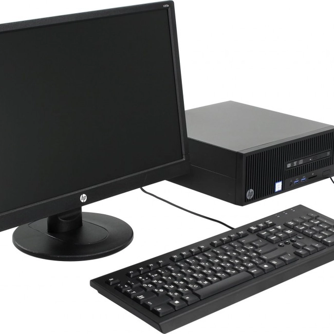Настольный компьютерный комплект HP Bundle 280 G2 SFF Y5Q33EA (HP V213a, Core i3, 6100, 3.7 ГГц, 4, HDD, 500 ГБ)