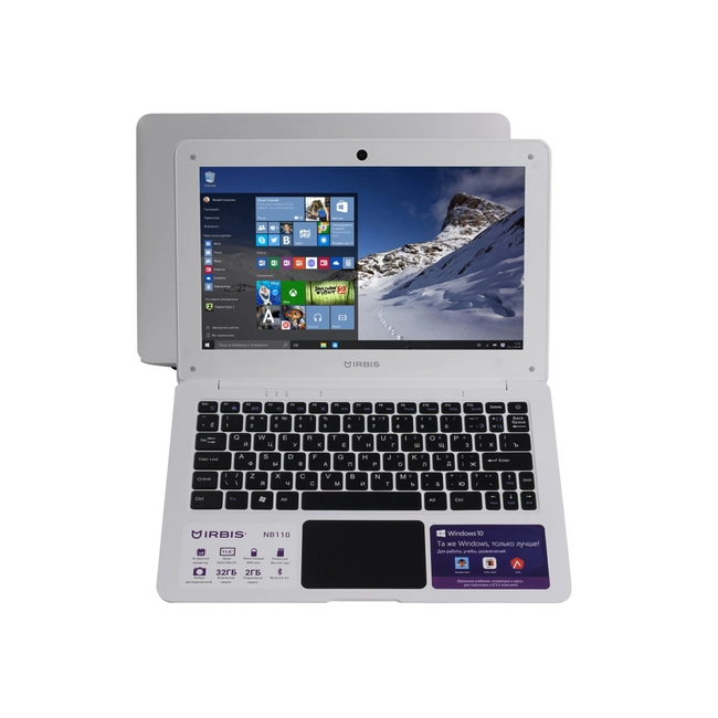 Ноутбук Irbis NB110w (11.6 ", FHD 1920x1080 (16:9), Atom X5, 2 Гб, HDD)