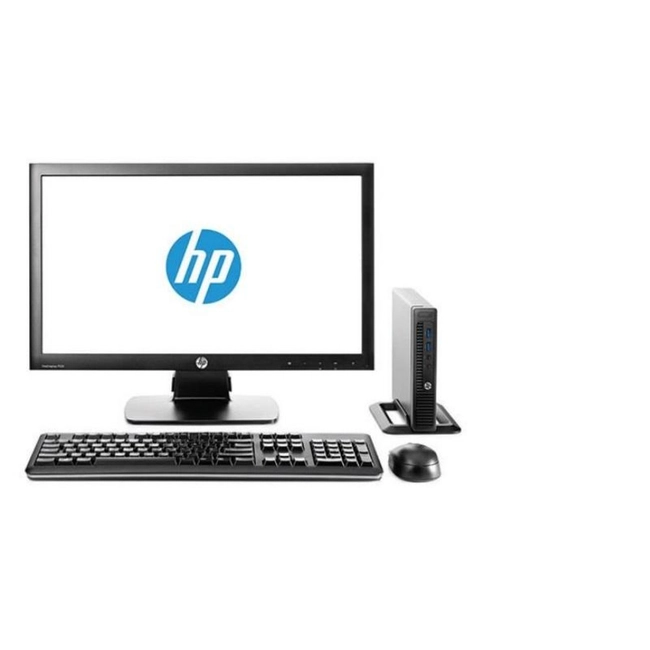 Настольный компьютерный комплект HP Bundle 260 G2.5 Mini 2ZD98ES (HP V214a, Pentium, G4405U, 2.1 ГГц, 4, SDD, 32 ГБ, Windows 10 Pro)