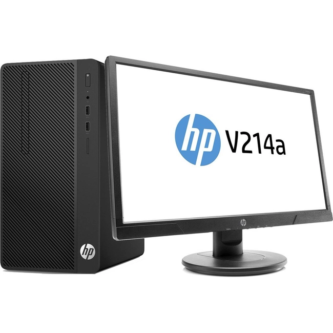 Настольный компьютерный комплект HP Bundle 290 G1 MT 2MT17ES (HP V214a, Pentium, G4560, 3.5 ГГц, 4, HDD, 500 ГБ, Windows 10 Pro)
