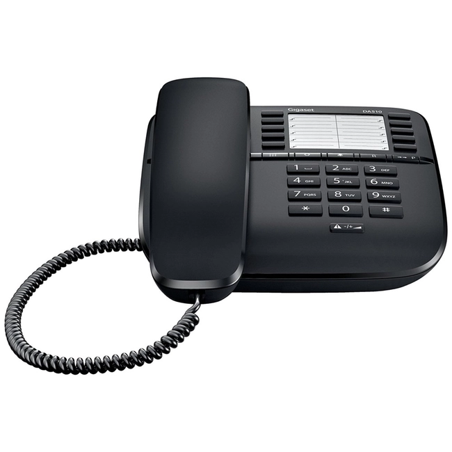 Аналоговый телефон Gigaset DA510 Black S30054-S6530-S301