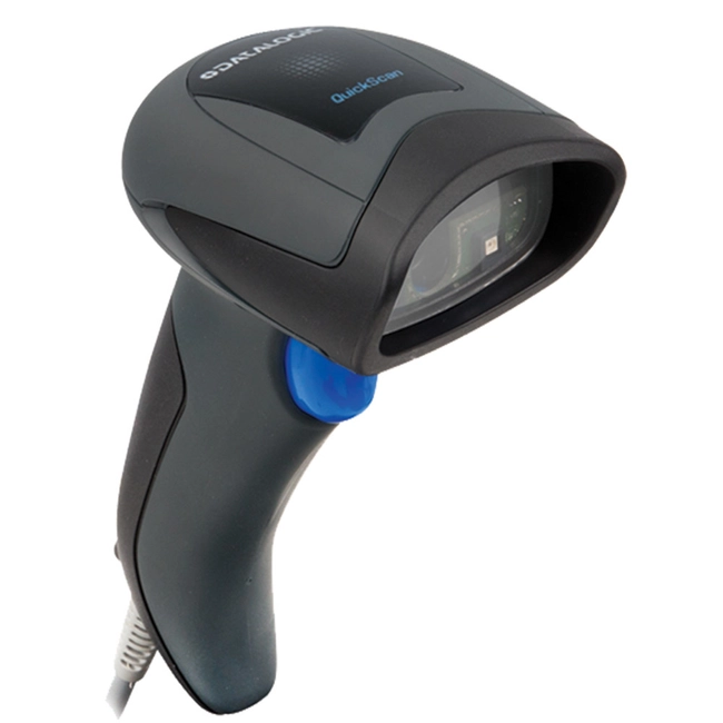 Сканер штрихкода Datalogic QD2430 QD2430-BKK1 (Ручной проводной, 2D, USB, Черный)