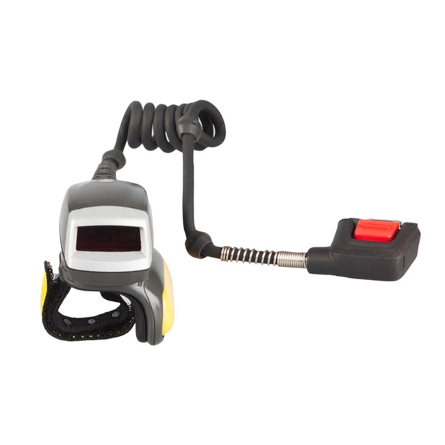 Сканер штрихкода Zebra RS4000-HPCLWR (Ручной проводной, 1D, USB, Черный-Желтый)